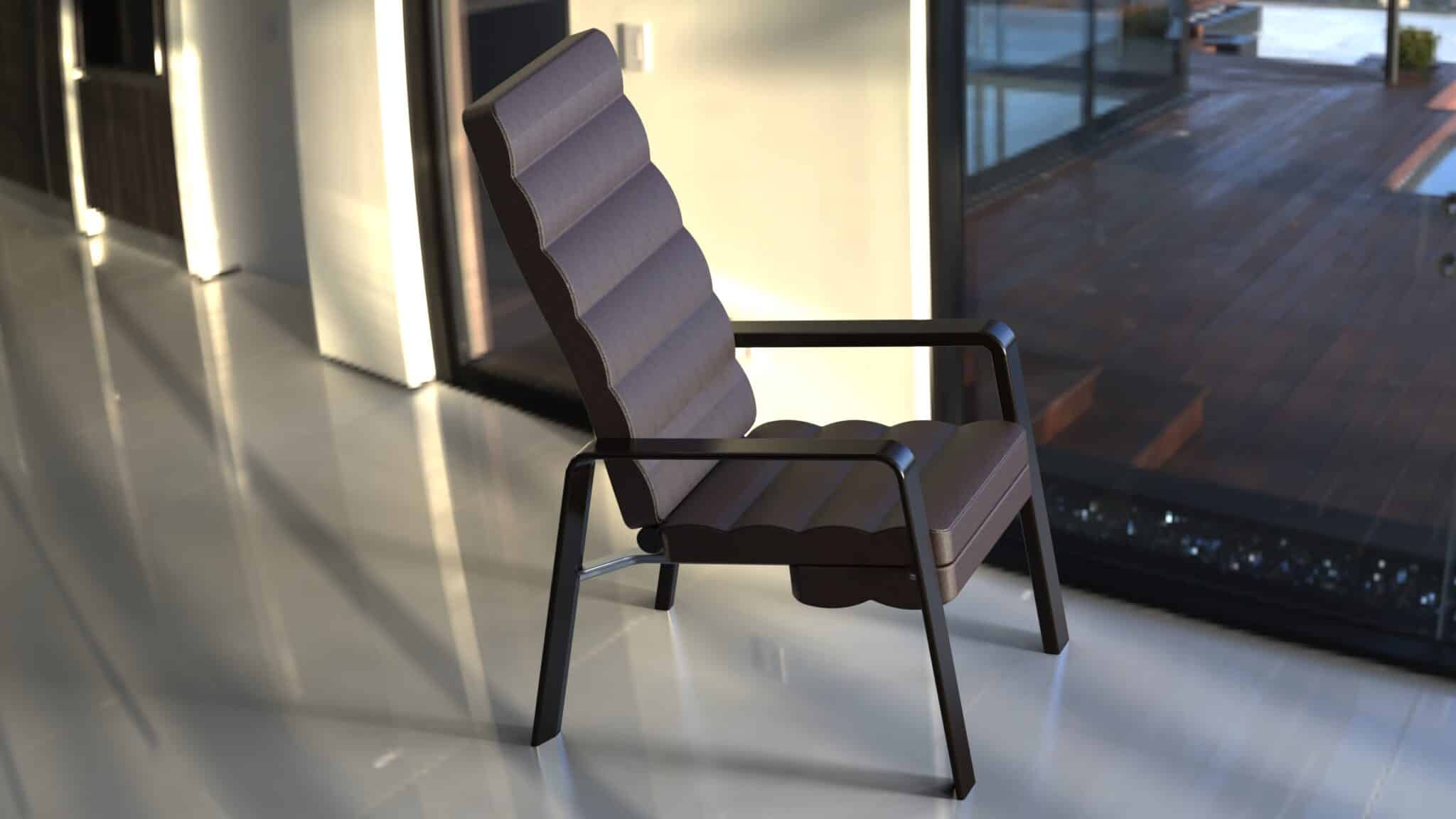 Lænestol R-tube